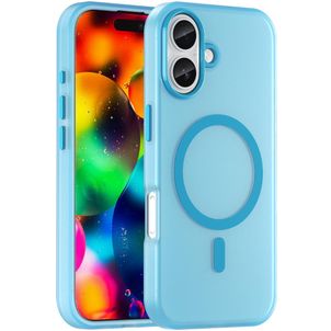 Mobigear Shockproof iPhone 17 MagSafe Hülle Hardcase Backcover - Blau