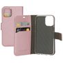Mobiparts Saffiano Wallet Case Apple iPhone 5.4" (2020) Pink