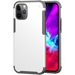Mobigear Ultra Tough iPhone 12 Mini Hülle Hardcase Backcover Stoßfest - Weiß