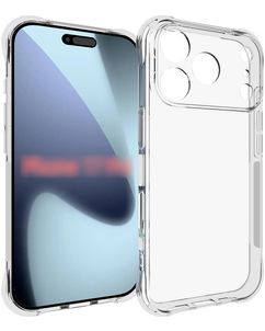 Mobigear Cushion Transparent iPhone 18 Pro TPU (flexibel) Backcover - Transparent