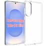 Mobigear Basics Durchsichtig Samsung Galaxy S25 Edge Hülle Flexibles TPU Backcover - Transparent