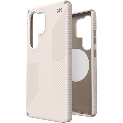 Speck Presidio2 Grip Magnet Samsung Galaxy S25 Ultra MagSafe Hardcase Backcover Shockproof - Bleached Bone
