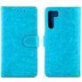 Mobigear Wallet OPPO A91 Klapphülle Portemonnaie - Blau