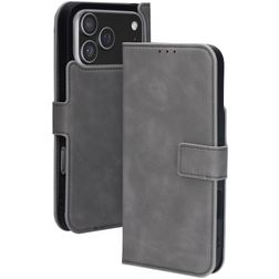 Mobiparts Classic Wallet iPhone 17 Pro Max MagSafe Hülle Klapphülle - Granite Grey