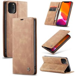 Caseme 013 iPhone 11 Pro Hülle Klapphülle Geldbörse - Braun
