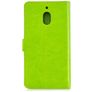 Mobigear Wallet Nokia 2.1 Hülle Klapphülle Geldbörse - Grün