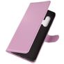 Mobigear Classic Motorola Edge Plus Hülle Klapphülle Geldbörse - Pink