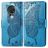 Mobigear Butterfly Nokia 7.2 Klapphülle Portemonnaie - Blau