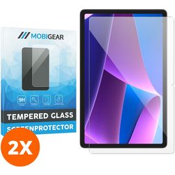 Mobigear Lenovo Tab P11 Pro Gen 2 Panzerglas Displayschutz - Hüllenfreundlich (2er Pack)