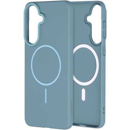 Mobiparts Slim Line Samsung Galaxy A57 MagSafe Hülle Hardcase Backcover - Sage Green