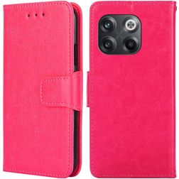 Mobigear Wallet OnePlus 10T Hülle Klapphülle Geldbörse - Magenta
