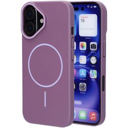 Mobiparts Slim Line iPhone 16 MagSafe Hardcase Backcover - Imperial Purple