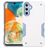 Mobigear Non-slip Armor Samsung Galaxy A14 Hülle Hardcase Backcover Stoßfest - Weiß