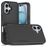 Mobigear Heavy Armor iPhone 16 Hülle Hardcase Backcover Stoßfest - Schwarz