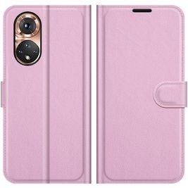 Mobigear Classic HONOR 50 Hülle Klapphülle Geldbörse - Pink