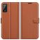 Mobigear Classic Wiko Power U20 Hülle Klapphülle Geldbörse - Braun