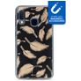 My Style Magneta Samsung Galaxy A20e Hülle Flexibles TPU Backcover - Golden Feathers