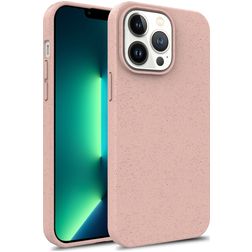 Mobigear Bio iPhone 15 Hülle Umweltfreundliches Backcover - Pink