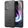 Mobigear Rugged Shield Motorola Edge (2021) Hülle Flexibles TPU Backcover Stoßfest - Schwarz