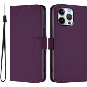 Mobigear Urban Wallet iPhone 16 Pro Max Hülle Klapphülle Geldbörse - Lila