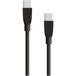 Mobiparts USB-C auf USB-C Kabel 2 Meter - Schwarz
