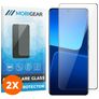 Mobigear Premium Xiaomi 13 Panzerglas Gehärtetes Glas Displayschutz - Hüllenfreundlich - Schwarz (2er Pack)