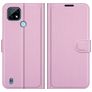 Mobigear Classic Realme C21 Hülle Klapphülle Geldbörse - Pink