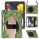 Mobigear SureGrip XGuard iPad 9 (2021) Hülle Kunststoff,Silikon Backcover + Stifthalter + Schulterträger + Ständer - Camouflage