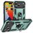 Mobigear Armor Ring iPhone 17 Pro Max Hülle Hardcase Backcover Stoßfest mit Ringhalter - Grün