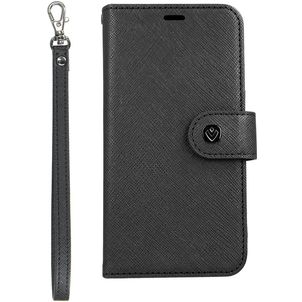 Valenta iPhone 11 Pro Hülle Klapphülle Geldbörse - Black Nuit