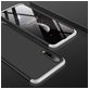 Mobigear TriGuard Samsung Galaxy A50 Hülle Hardcase Backcover - Schwarz / Silber