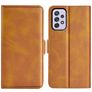 Mobigear Slim Magnet Samsung Galaxy A73 Hülle Klapphülle Geldbörse - Cognac