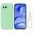 Mobigear Rubber Touch Google Pixel 10a Silikon Hülle Backcover - Grün