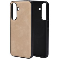 Mobiparts Classic Samsung Galaxy A27 MagSafe Hülle TPU,Kunstleder Backcover - Moonstone Beige