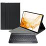 Mobilize Detachable Bluetooth Keyboard Samsung Galaxy Tab S7 Hülle QWERTZ Bluetooth Tastatur Klapphülle - Schwarz