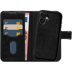 Mobilize MagSafe Gelly Wallet iPhone 16 Plus MagSafe Hülle Abnehmbare 2in1 Klapphülle Geldbörse - Schwarz