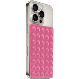 Mobiparts Sticky Pad Saugnapf-Handyhalterung - Pink Universal