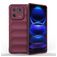 Mobigear Bumpy Xiaomi 13 Pro Hülle Flexibles TPU Backcover - Weinrot