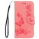 Mobigear Butterfly Samsung Galaxy S8 Hülle Klapphülle Geldbörse - Pink