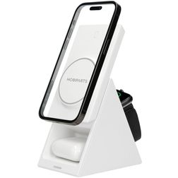 Mobiparts Triangle Ladestation 15W - Weiß