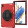 Mobigear SureGrip Samsung Galaxy Tab A8 10.5 (2021) Hülle Kunststoff,Silikon Backcover + Ständer - Rot