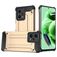 Mobigear Outdoor POCO X5 Hülle Hardcase Backcover Stoßfest - Gold
