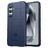 Mobigear Rugged Shield Samsung Galaxy S24 FE Hülle Flexibles TPU Backcover Stoßfest - Blau