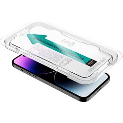 ITSkins Supreme iPhone 14 Pro Panzerglas Gehärtetes Glas Displayschutz - Hüllenfreundlich + Applikator