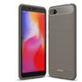 Mobigear Brushed Slim Xiaomi Redmi 6A Hülle Flexibles TPU Backcover - Grau