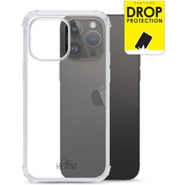 My Style Protective Flex Durchsichtig iPhone 14 Pro Max Hülle Flexibles TPU Backcover Stoßfest - Transparent