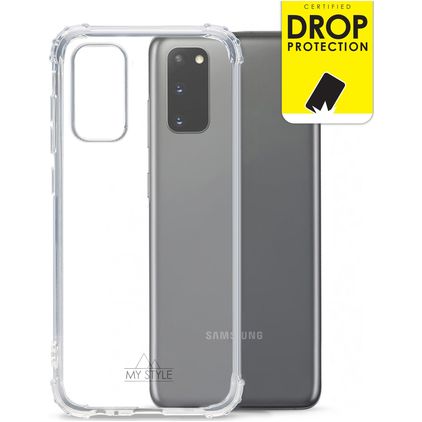 My Style Protective Flex Durchsichtig Samsung Galaxy S20 Hülle Flexibles TPU Backcover Stoßfest - Transparent