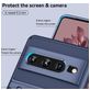Mobigear Groove Google Pixel 7 Pro Hülle Flexibles TPU Backcover - Blau