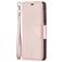 Mobigear Excellent Samsung Galaxy S21 Hülle Klapphülle Geldbörse - Roségold