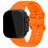 Mobilize Buckle Silikon Apple Watch Armband Dornschließe - 42/41/40/38 mm - Orange